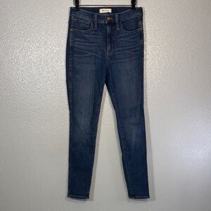 Madewell Women's Dark Indigo Skinny Jeans